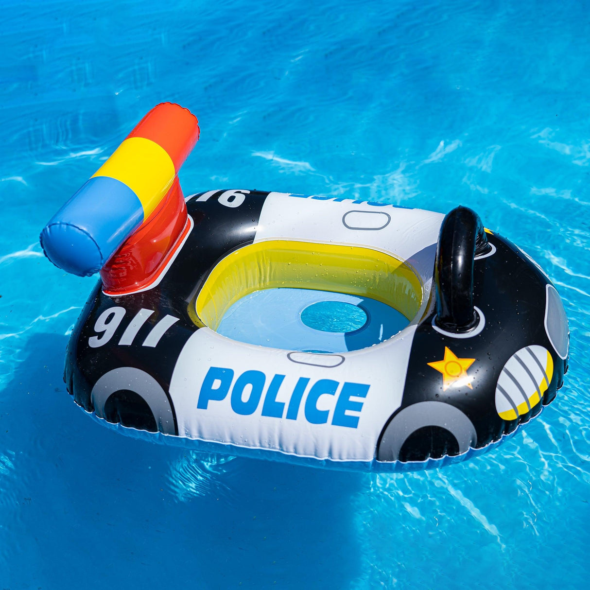 Aquastic: koło dziecięce z siedziskiem Policja 72 cm - Noski Noski