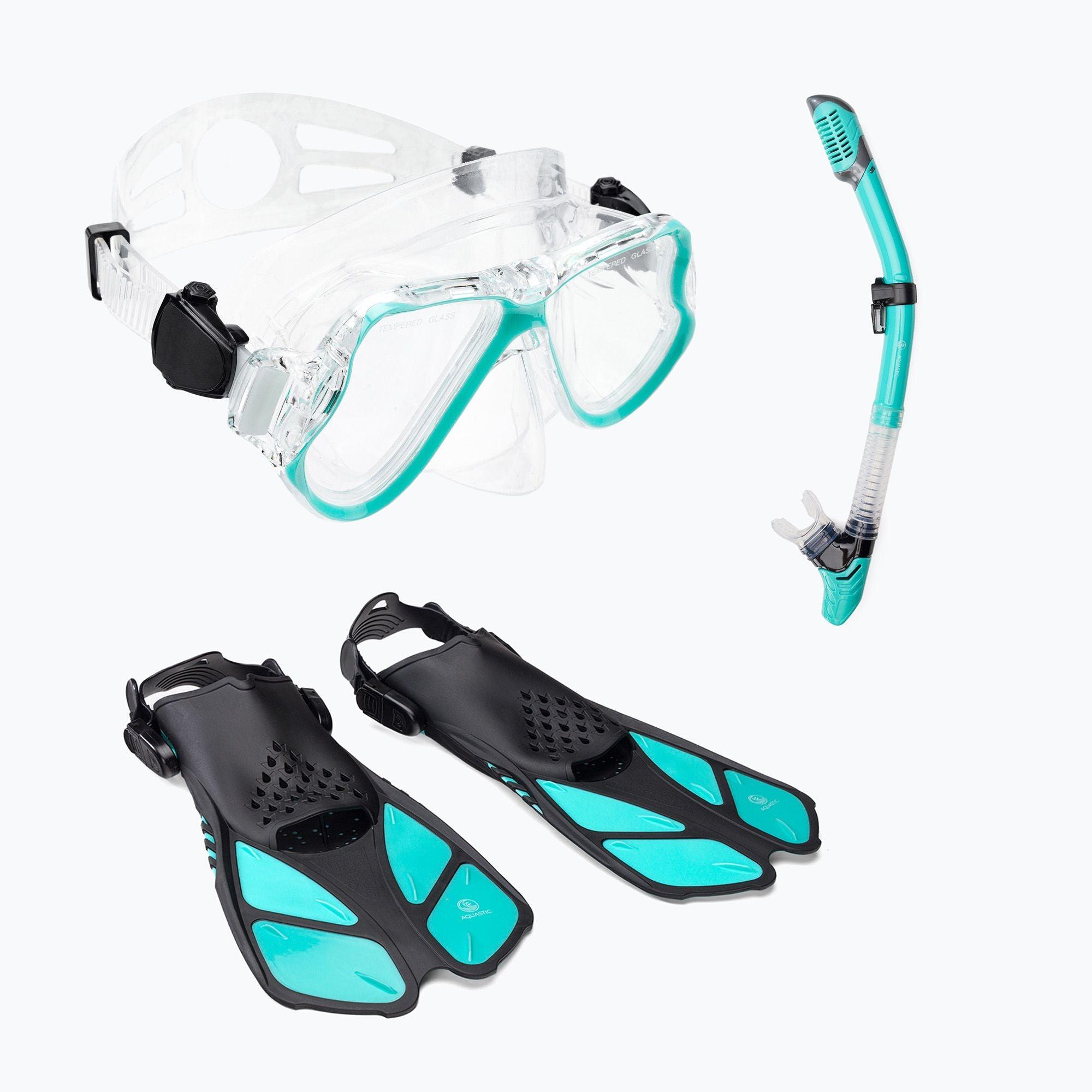 Aquastic: płetwy, maska fajka do snorkelingu - Noski Noski