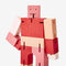 Areaware: drewniany elastyczny robot Cubebot Micro Capsule Collection - Noski Noski