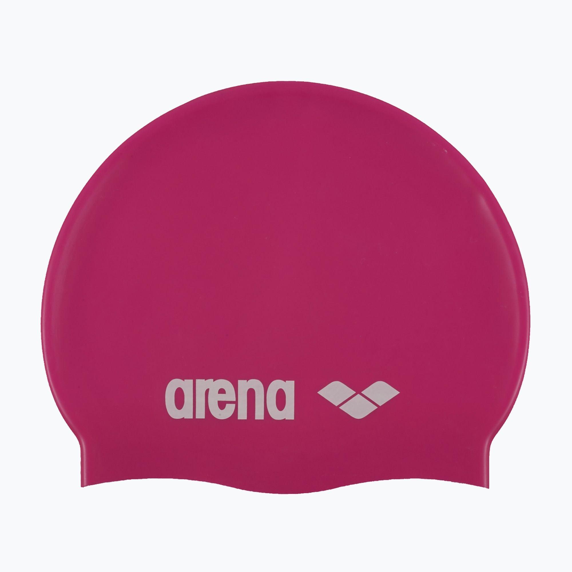 Arena: dziecięcy różowy czepek silikonowy Classic - Noski Noski