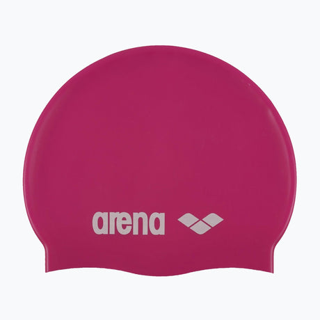 Arena: dziecięcy różowy czepek silikonowy Classic - Noski Noski