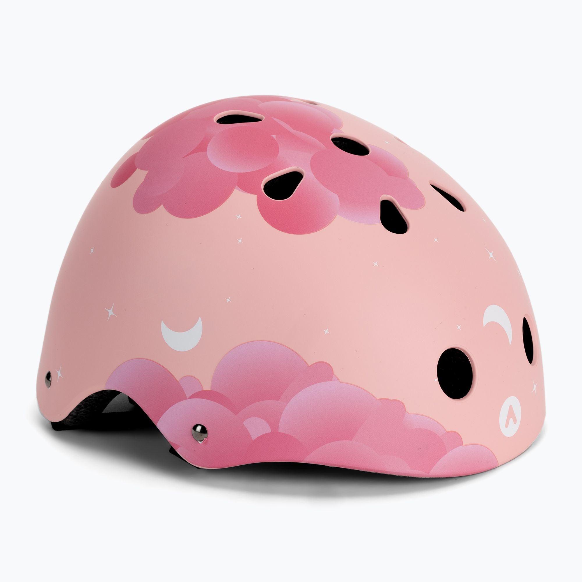 Attabo: dziecięcy kask rowerowy Pink - Noski Noski