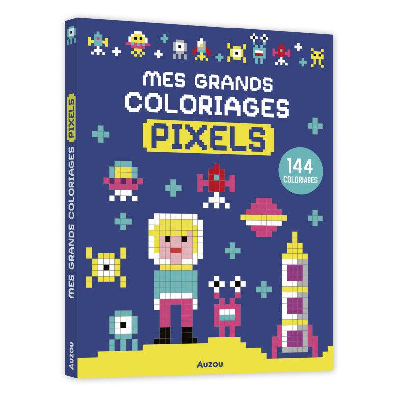Auzou: kolorowanka Kolorowe Pixele - Noski Noski