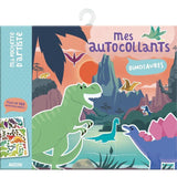 Auzou: naklejki z planszami Dinozaury - Noski Noski
