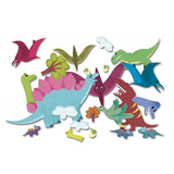 Auzou: naklejki z planszami Dinozaury - Noski Noski