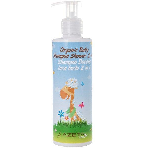 Azeta Bio: organiczny szampon i płyn do mycia dla dzieci z olejkiem Inca Inchi - Noski Noski