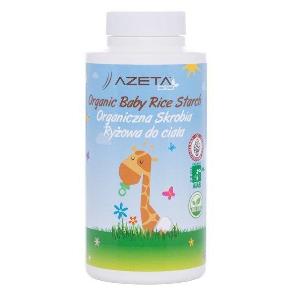 Azeta Bio: skrobia ryżowa do kąpieli emolient dla niemowląt - Noski Noski