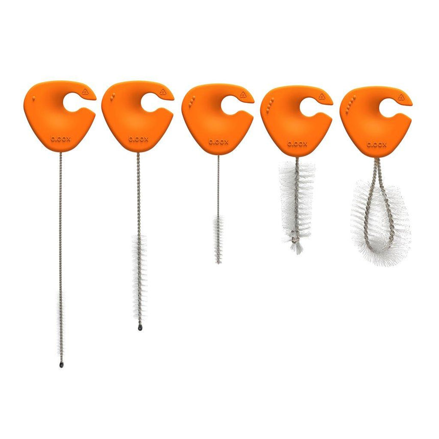 b.box: 5 szczoteczek do czyszczenia bidonów i słomek Cleaning Brush Set - Noski Noski