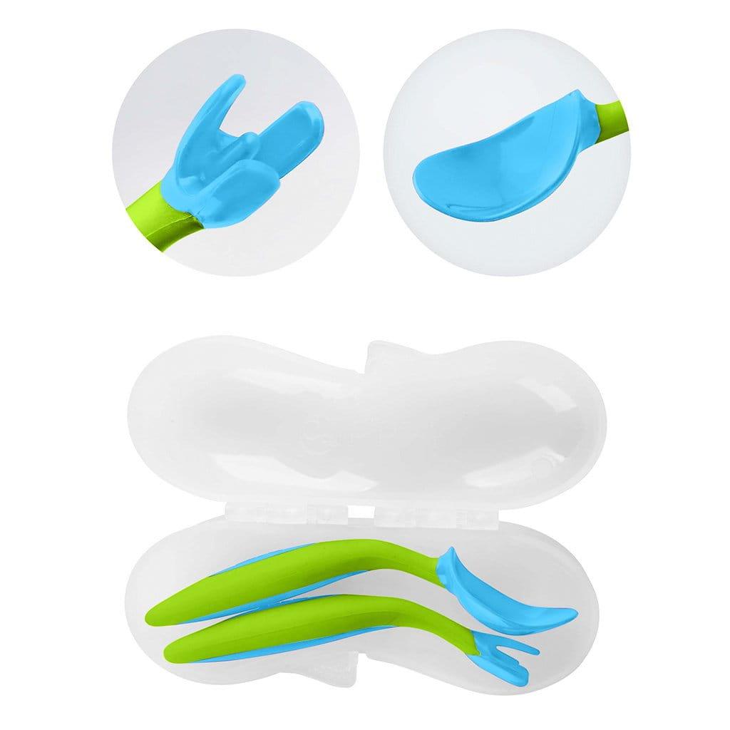 b.box: pierwsze sztućce do nauki jedzenia Toddler Cutlery Set - Noski Noski