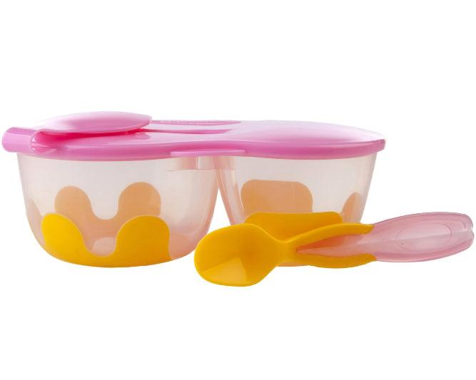 b.box: podwójny pojemnik na przekąski Snack Pack - Noski Noski