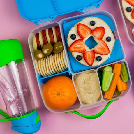 Lunch box B.box z wkładem chłodzącym, pojemniki na żywność, ruchome przegródki, świeżość, idealny dla dzieci