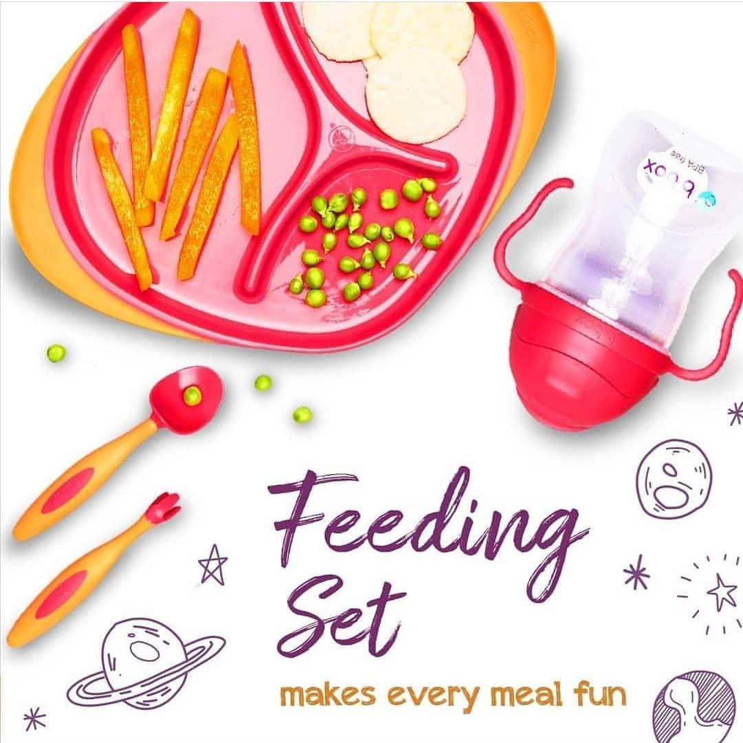 b.box: zestaw obiadowy Feeding Set - Noski Noski