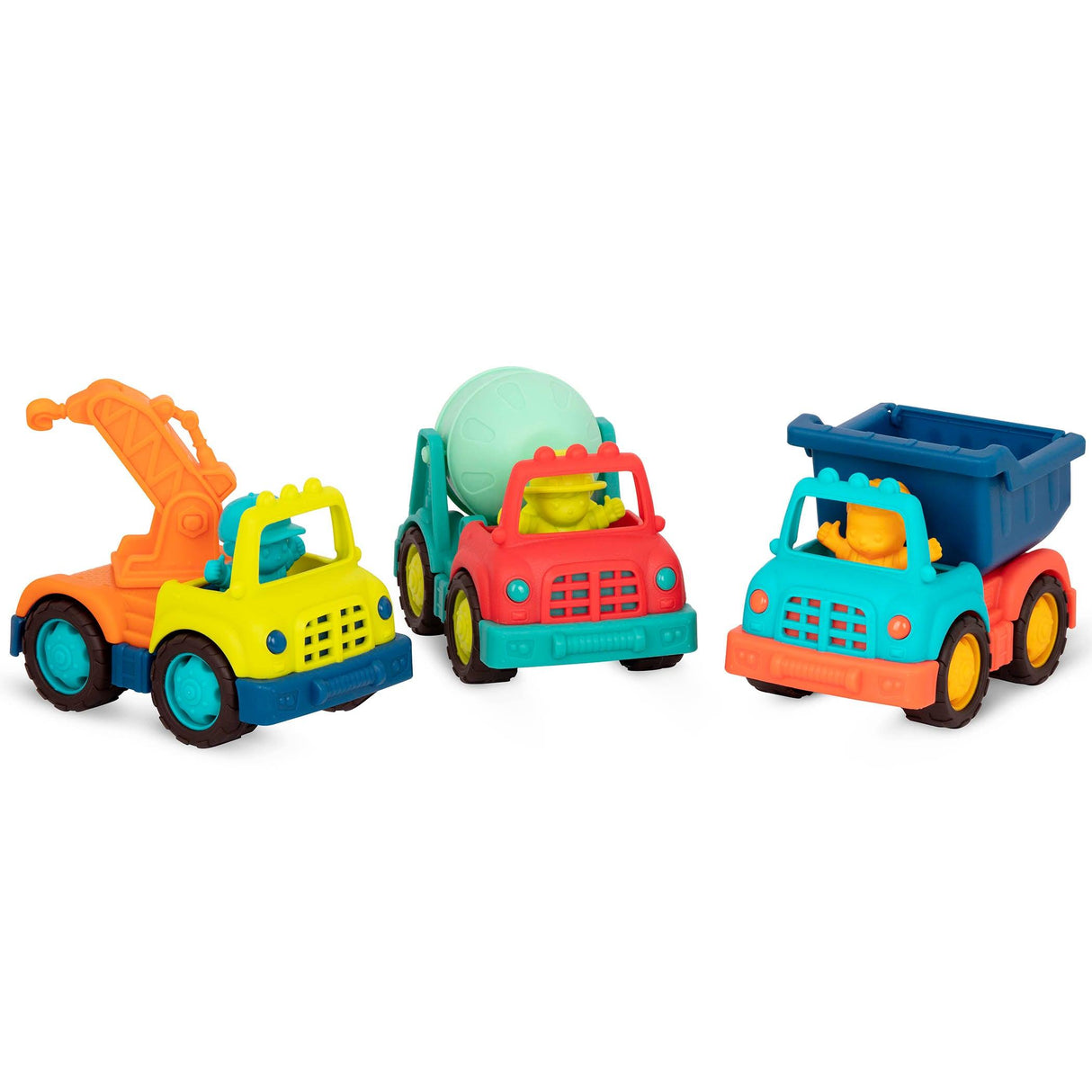B.Toys: autka budowlane z kierowcami Happy Cruisers - Noski Noski