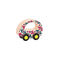 B.Toys: drewniane autko Free Wheee-lees - Noski Noski