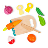 B.Toys: drewniane warzywa do krojenia Chop'n'Play Wooden Toy Vegetables - Noski Noski