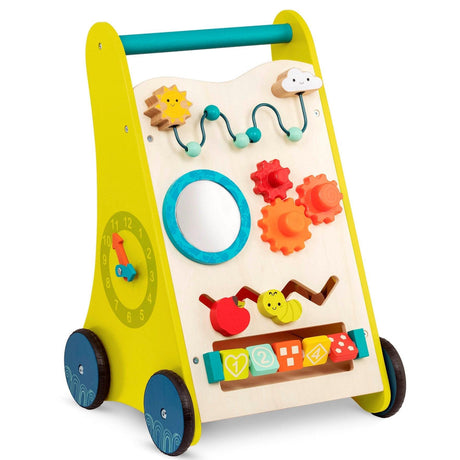 B.Toys: drewniany pchacz Walk'n'Learn - Noski Noski