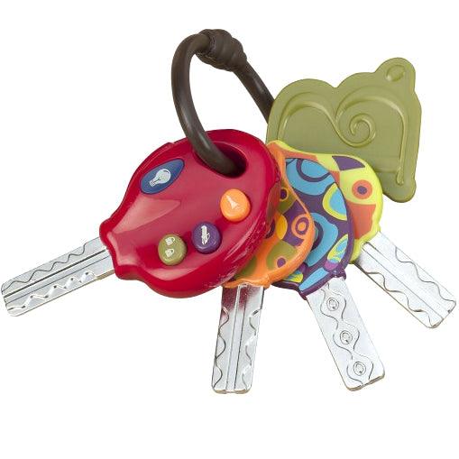 B.Toys: dźwiękowe klucze z pilotem LucKeys - Noski Noski