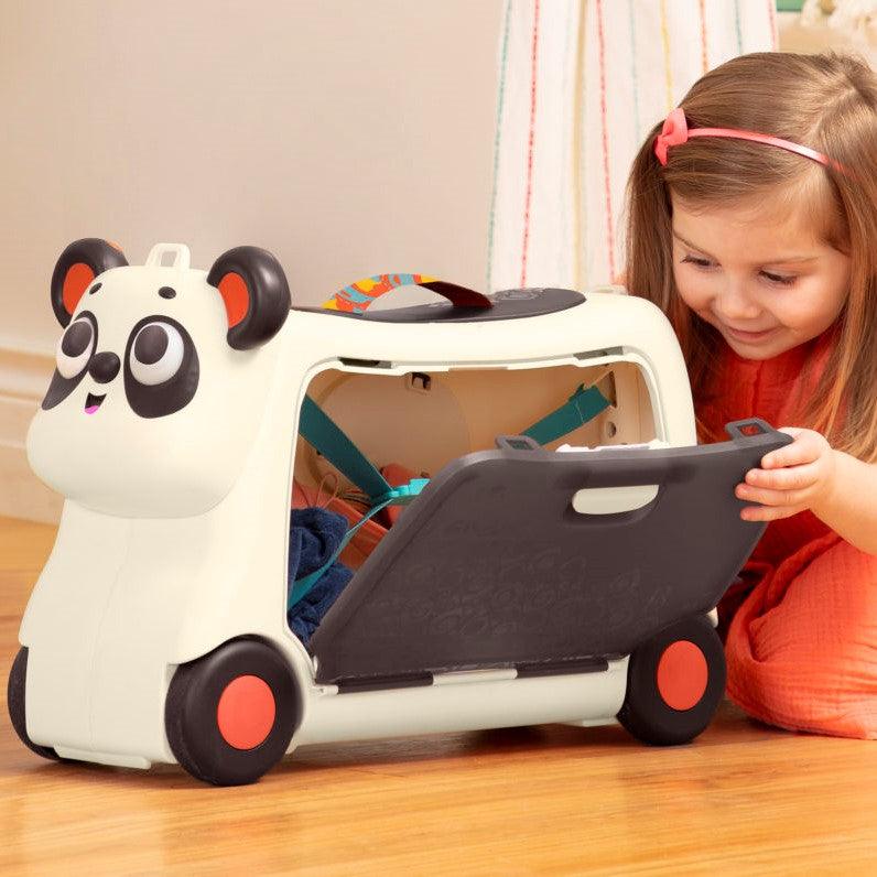 B.Toys: jeździk walizka panda GoGo Ride On Land of B. - Noski Noski