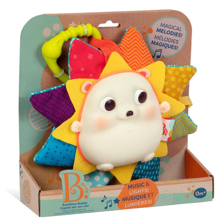 B.Toys: jeżyk słoneczko sensoryczne RainGlow Buddy - Noski Noski