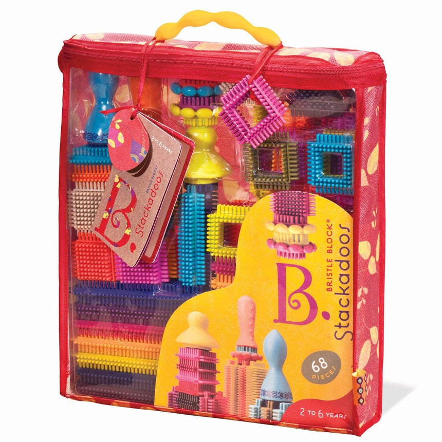 B.Toys: klocki jeżyki w torbie Stackadoos - Noski Noski