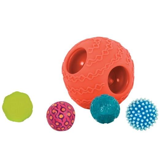 B.Toys: kula z piłkami sensorycznymi Ballyhoo - Noski Noski
