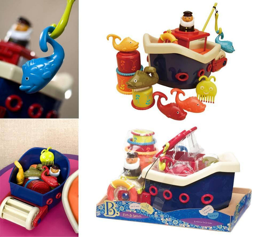 B.Toys: kuter rybacki Fish & Splish - Noski Noski