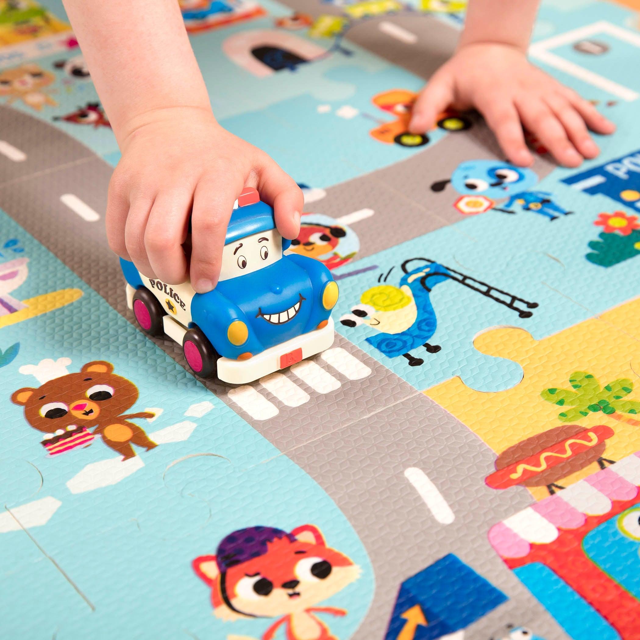 B.Toys: mata piankowa puzzle Whimsy Land - Noski Noski