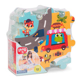 B.Toys: mata piankowa puzzle Whimsy Land - Noski Noski