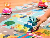 B.Toys: mata piankowa puzzle Whimsy Land - Noski Noski