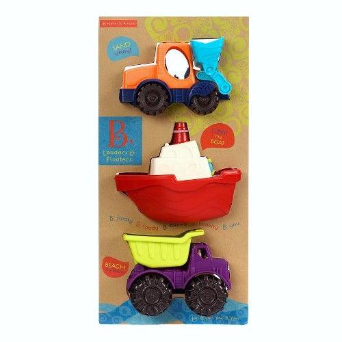 B.Toys: mini pojazdy Loaders & floaters - Noski Noski