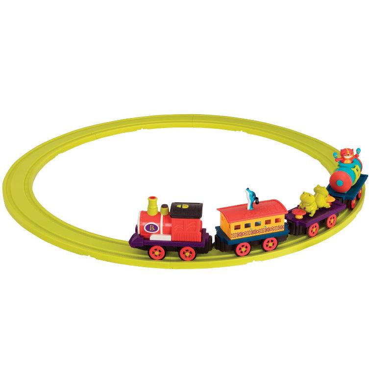 B.Toys: muzyczny pociąg Critter Express - Noski Noski
