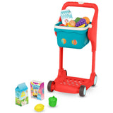 B.Toys: muzyczny wózek zakupowy z akcesoriami Shop & Glow Toy Cart - Noski Noski