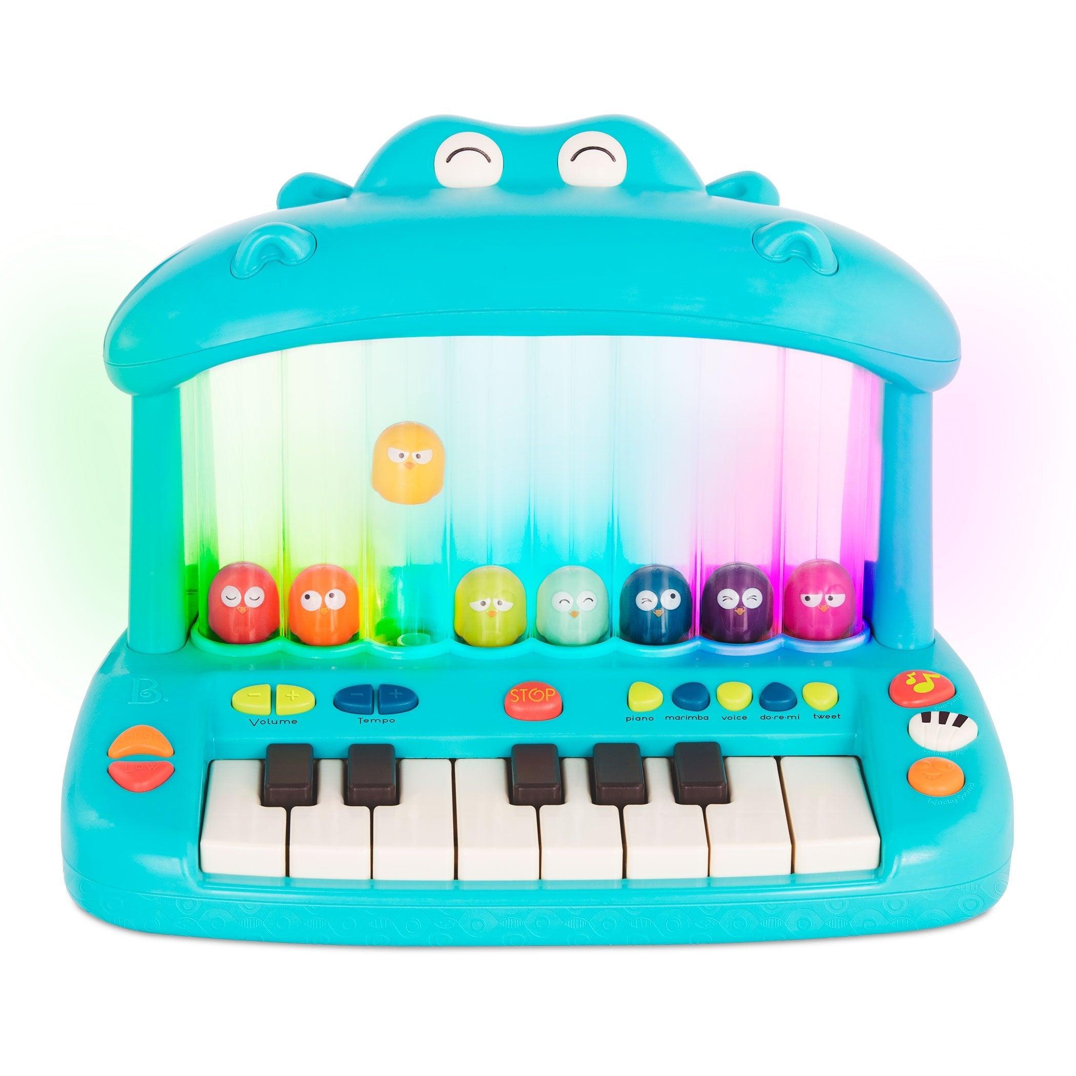 B.Toys: pianinko Hippo Pop Play Piano Land of B. - Noski Noski