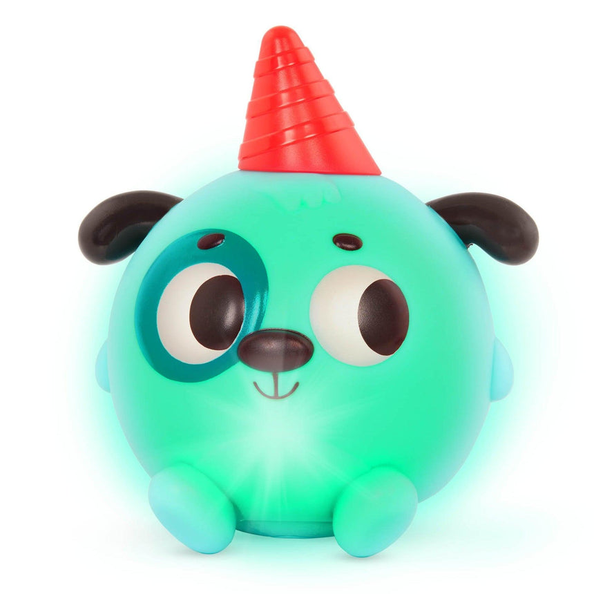 B. Toys: piłeczka piesek Woofer Squeak ‘n’ Glow - Noski Noski