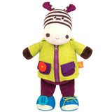 B.Toys: pluszowa chichocząca zebra Zeeb do ubierania Giggly Zippies - Noski Noski