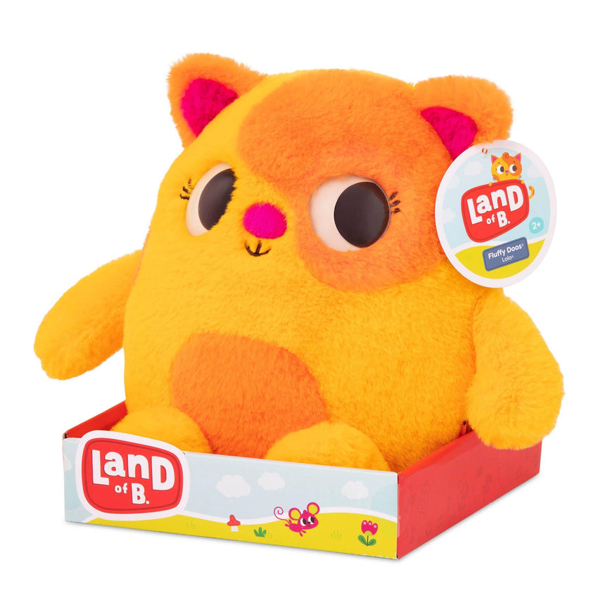 B.Toys: puchaty wielkooki przyjaciel Fluffy Doos Land of B. - Noski Noski