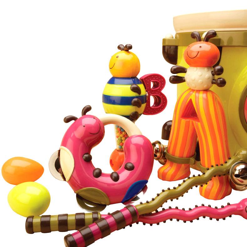 B.Toys: set instrumentów perkusyjnych Parum Pum Pum Drum - Noski Noski