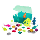 B.Toys: skrzynia ze skarbami pirata do wanny i basenu Treasures Ahoy! - Noski Noski