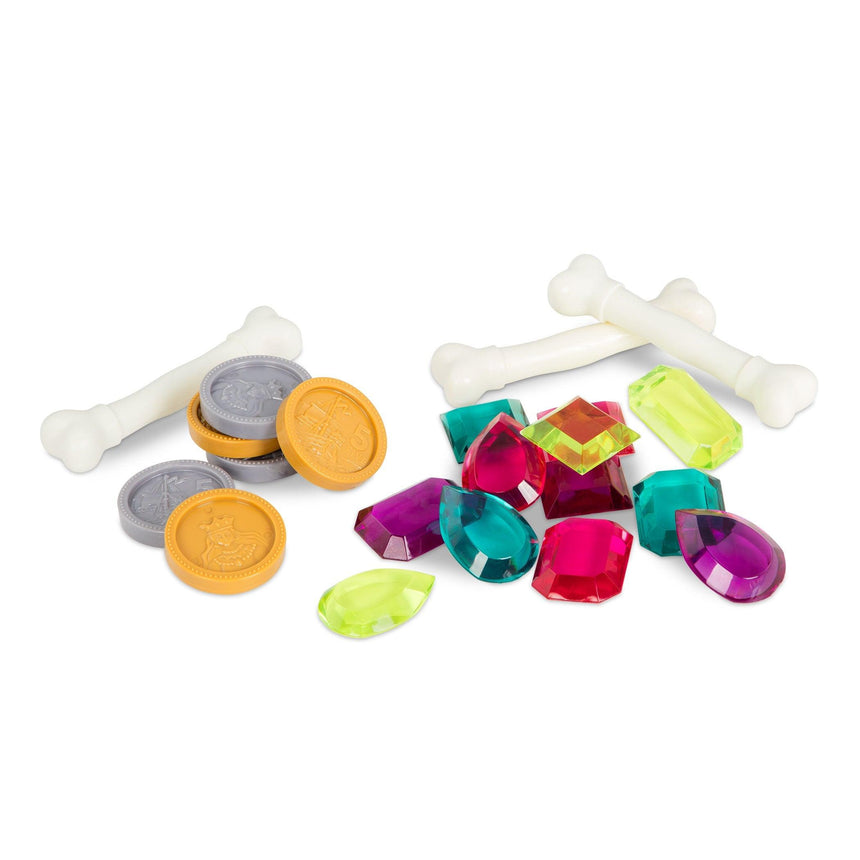 B.Toys: skrzynia ze skarbami pirata do wanny i basenu Treasures Ahoy! - Noski Noski