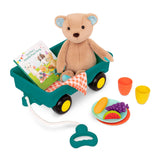 B.Toys: wagonik z misiem i akcesoriami Mellow Bear Playset - Noski Noski