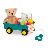 B.Toys: wagonik z misiem i akcesoriami Mellow Bear Playset - Noski Noski