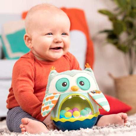B.Toys: wańka-wstańka sowa Owl Be Back - Noski Noski