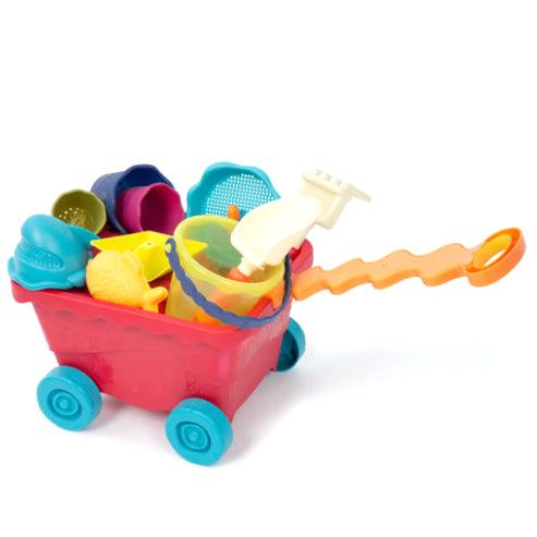 B.Toys: wózek z akcesoriami do piasku Wavy-Wagon - Noski Noski