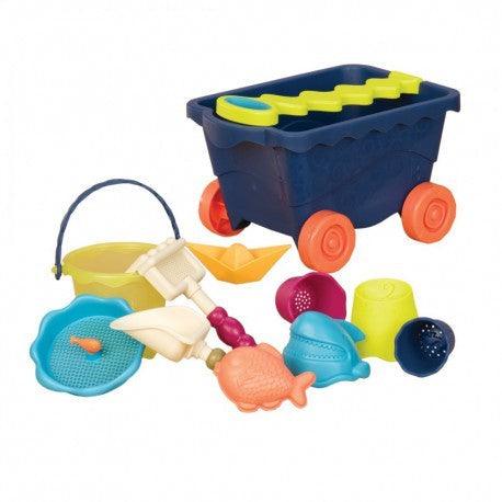 B.Toys: wózek z akcesoriami do piasku Wavy-Wagon - Noski Noski
