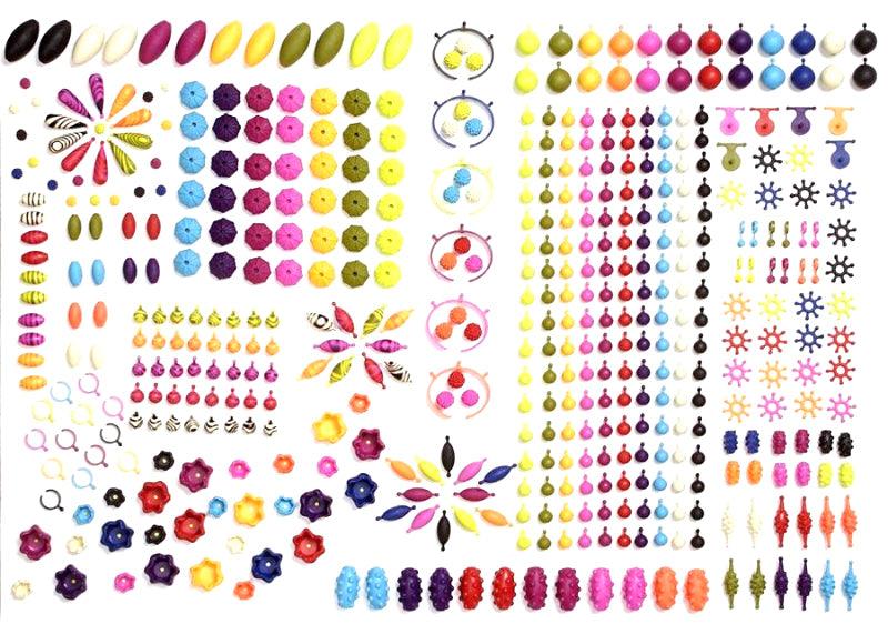 B.Toys: zestaw do tworzenia biżuterii Pop-Arty! 500 el. - Noski Noski