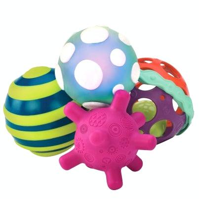 B.Toys: zwariowane piłki sensoryczne Ball-a-Balloos - Noski Noski