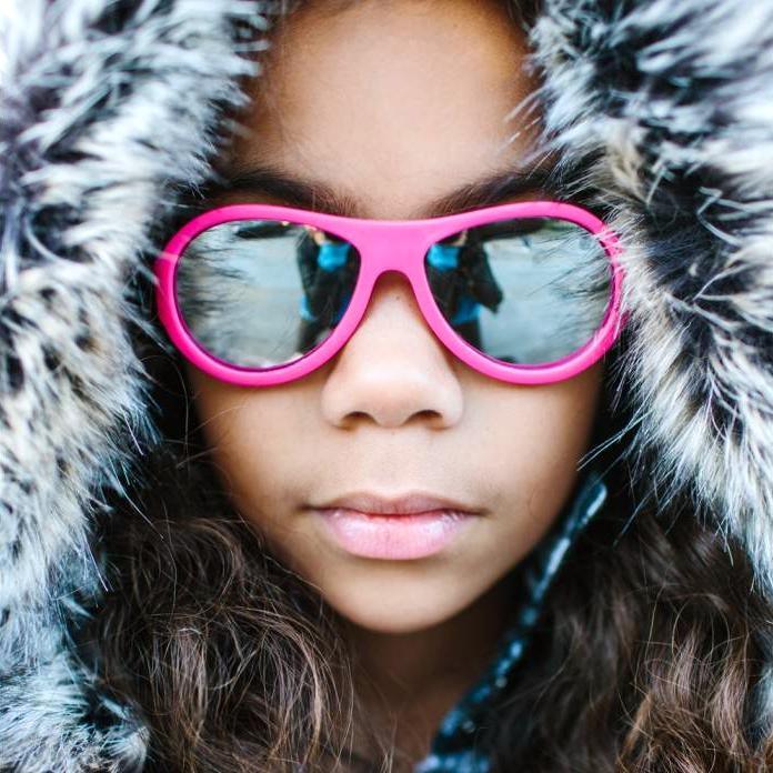 Babiators: okulary przeciwsłoneczne dla dzieci Original Aviator Popstar Pink 3-7 lat - Noski Noski