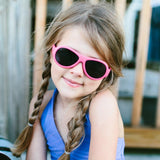 Babiators: okulary przeciwsłoneczne dla dzieci Original Aviator Popstar Pink 3-7 lat - Noski Noski