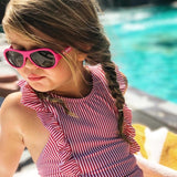 Babiators: okulary przeciwsłoneczne dla dzieci Original Aviator Popstar Pink 3-7 lat - Noski Noski