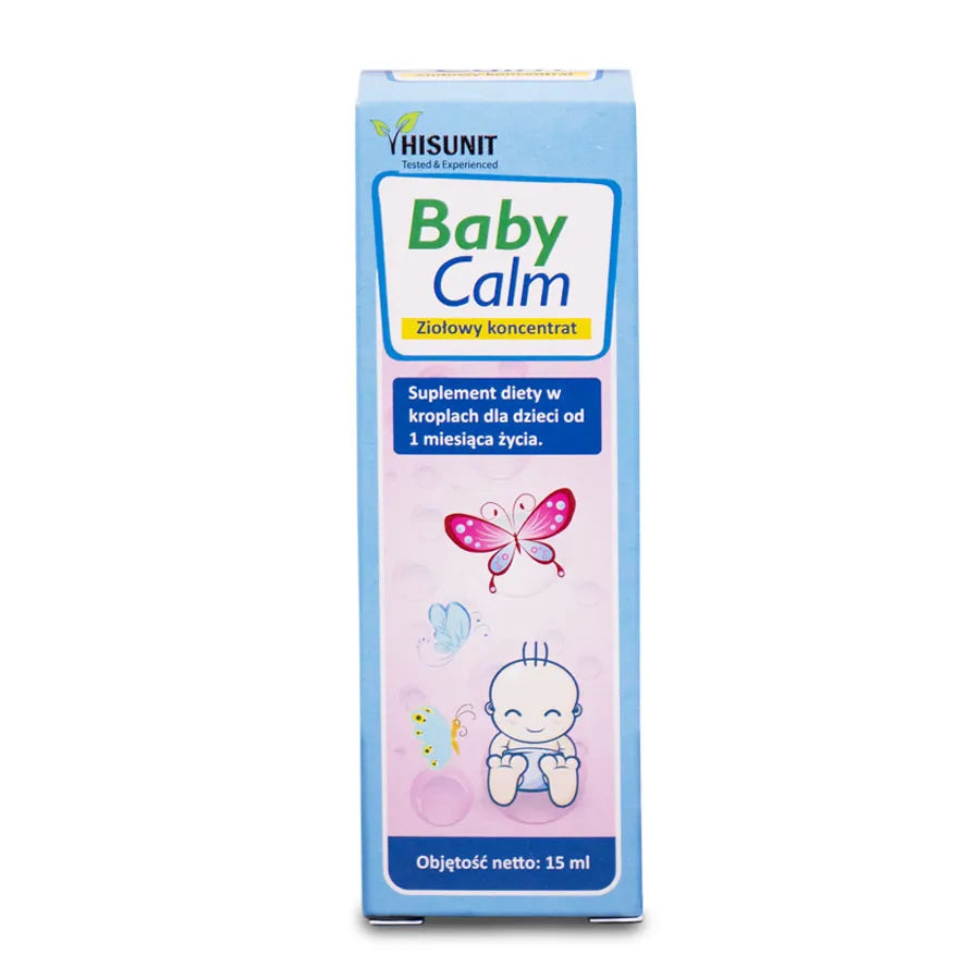 Baby Calm: ziołowe krople na kolki niemowlęce 15 ml - Noski Noski